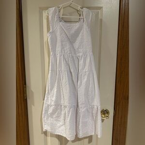 Old Navy Textured White Kids Dress
